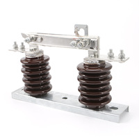 Interrupteur de déconnexion AC haute tension en porcelaine 15kV-27kV 50Hz 630A 1250A pour interrupteur d'isolement extérieur