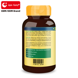 Fabricante de Suplementos de Complejo B al por Mayor para Energía y Apoyo al Sistema Nervioso, 60 Cápsulas Blandas de Complejo B - Product Image 5