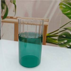 <span class=keywords><strong>Tumbler</strong></span> in vetro borosilicato con Design moderno unico realizzato a mano su due toni per bere - Product Image 5