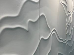 ورق حائط بتصميم بسيط وعصري ثلاثي الأبعاد على الطراز الكلاسيكي ، لوح حائط ثلاثي الأبعاد ، ألواح حائط منزلية مقاومة للماء ومقاومة للحريق - Product Image 4