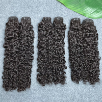 Lots de Cheveux Humains Bouclés Birmans en Gros, 100% Cheveux Vietnamiens Bruts de Qualité Supérieure, Cuticules Alignées, Lots de Cheveux Indiens Bruts