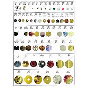 סיטונאי עגול pvc מותאם אישית pvc pailettes רופף לשימוש בגד המיוצר על ידי מפיק - Product Image 1