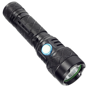 Lampe torche rechargeable Luomen T20 à lumière jaune, en alliage d'aluminium, éclairage extérieur LED, batterie 1500 mAh incluse, chargeur - Product Image 1