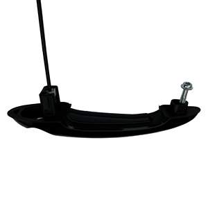 Mini Door Handle Cover <b>ABS</b> R50 R52 R53 R55 R56 R57 R58 R59 Fitment Glue Or Screw Installation - Product Image 1