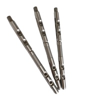 Pièces usinées CNC sur mesure de haute précision en alliage d'aluminium et acier inoxydable, arbres trempés, perçage et fraisage, Shanghai