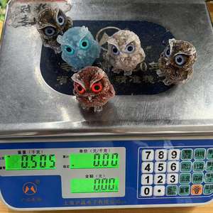 מתנה סיטונאי אנרגיה שרף ינשוף ריפוי קריסטל שבבי ינשוף לקישוט - Product Image 6