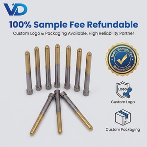 PVD Coated Mold Punch HSS M2 TiN Coated Punch Riveting <strong>Tooling</strong> Components Custom Non-standard TiN Punch - Product Image 6