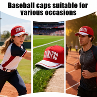 Gorra de Béisbol de 5 Paneles con Logotipo Personalizado, Gorra de Dos Tonos con Visera Curva, Gorras Deportivas Bordadas Lisas al por Mayor para Hombres, Golf y Actividades al Aire Libre