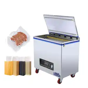 Commercial Rice Brick Vacuum Packing Machine Single Chamber Chicken Dried Fruit Sealer Sealing Machine