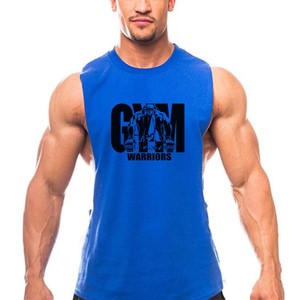 Camiseta Deportiva sin Mangas para Hombre Gym Warriors, Cuello Redondo, Transpirable, de Poliéster, Informal, para Entrenamiento - Product Image 4