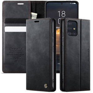 Caseme กระเป๋าเงินใส่โทรศัพท์รุ่น033สำหรับ Samsung Galaxy A51 4G เคสแบบฝาพับคุณภาพสูง - Product Image 3