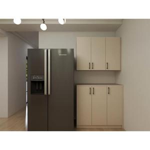 <span class=keywords><strong>Homedee</strong></span> Conception personnalisée Motif en bois naturel Bois massif Contreplaqué Cuisine Maison Armoire de rangement - Product Image 1