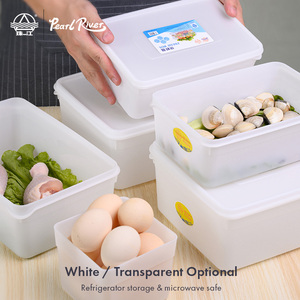 Contenedor de Alimentos Rectangular de Plástico Pearl River Fresh Box con Tapa Hermética para Conservar la Frescura, Apilable para Refrigerador y Cocina - Product Image 3