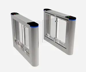 Automatic Opening Swing Turnstile Gate Smart Card Supermarket Barrier Face Recognition Turnstiles Office Building Turnstile