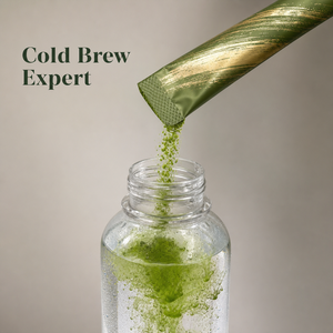 Sachets de Matcha Bio Instantané Individuels Pratiques pour les Voyages – Thé Vert en Sachet – Prise en Charge de l'Étiquetage Privé - Product Image 1