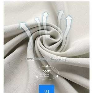 Ensemble de survêtement décontracté pour homme en soie glacée, respirant, à manches courtes et pantalon, couleur unie, grande taille, idéal pour l'été - Product Image 5