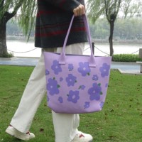 Grand sac fourre-tout en crochet personnalisé pour femmes sac à main de plage en tricot avec fermeture ouverte accessoire d'épaule décontracté