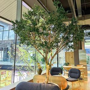 Árbol de <span class=keywords><strong>Olivo</strong></span> Artificial para Decoración de Escaparates de Centros Comerciales, Interior y Exterior, de Pie, Verde Biónico, Simulado - Product Image 2