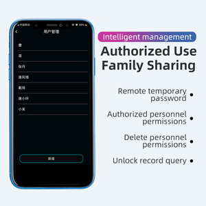 Rockbros thép bền hợp kim xe máy & Xe Đạp Khóa chống trộm cho dấu vân tay không thấm nước keyed - Product Image 5