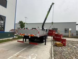 รถบรรทุกติดเครน Foton จากโรงงาน 4x2  4 ตัน 5 ตัน 6 ตัน รถเครนไฮดรอลิกแบบแขนยืดได้ ลดราคา - Product Image 4