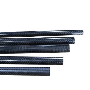 Fábrica de producir de 3 <span class=keywords><strong>K</strong></span> 100% tubo de fibra de carbono de tubo de fibra de carbono - Product Image 1