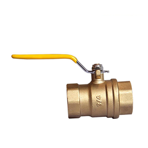 Válvula de Bola Manual de Latón COVNA CW617N PN40 de 2 Pulgadas con Cierre, con Garantía de 90 Días, UPVC/Latón/Acero Inoxidable - Product Image 3