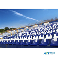 Sièges en plastique pour stade PP, chaise de stade monobloc en polypropylène pour événements sportifs