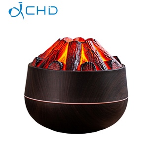 Humidificateur USB portable avec design imitation bois, brume épaisse, aromathérapie pour voiture et bureau, mini diffuseur - Product Image 1