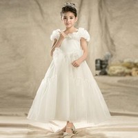 D30307 Concevez une robe de princesse luxueuse, robe de demoiselle d'honneur pour le banquet de mariage