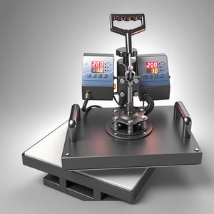 33*45 planchado plano prensa caliente prenda máquina de transferencia de calor digital equipos de transferencia manual modelos están completos - Product Image 1