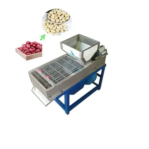 Gebratene Erdnuss-Skinner-Maschine Peeling Erdnuss-Trockene Erdnuss-Hauts chäl maschine Haselnuss-Schälmaschine