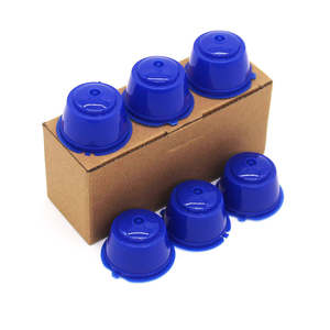 <span class=keywords><strong>Capsule</strong></span> de café réutilisable écologique portable vide en plastique 30 ml, best-seller, <span class=keywords><strong>recyclable</strong></span> - Product Image 1