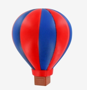 Ballons <span class=keywords><strong>anti</strong></span>-<span class=keywords><strong>stress</strong></span> en forme de montgolfière publicitaires en PU avec logo personnalisé, vente chaude et bon marché - Product Image 1