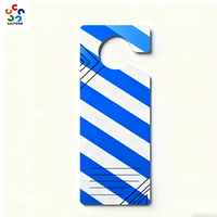 Fábrica CaiFeng, Folletos de Papel Artístico Personalizados, Cubierta Dura, Laminación de Película, Publicidad, Tarjetas para Manijas de Puerta, Impresión de Papel para Colgar