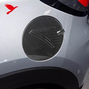 Pour <span class=keywords><strong>Ford</strong></span> <span class=keywords><strong>Puma</strong></span> 2019-2025 <span class=keywords><strong>accessoires</strong></span> extérieurs de voiture tasse de gaz huile réservoir de carburant couverture garniture ABS Fiber de carbone Style 1PC - Product Image 2