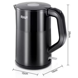 Bouilloire à eau chaude LED de haute qualité avec base pivotante à 360°, intérieur sans BPA, arrêt automatique, très vendue - Product Image 4