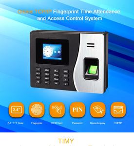 Hệ thống chấm công Máy quét sinh trắc học với máy chủ Web Khóa cửa vân tay ghi thời gian hiệu quả - Product Image 4