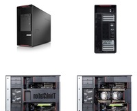 Workstation Tower Thinkstation P620 P720 P920 Terbaru, Deep Learning AI GPU Zeon, Workstation Grafis Kantor Kelas Atas