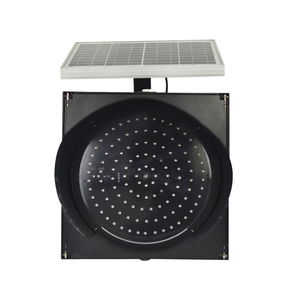 CITICITY Solar Powered Amber Flashing Beacon High Intensity LED Warning <b>Light</b> for Traffic Construction Safety - Product Image 4