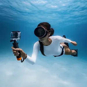กล้องแอคชั่นออลอินวันรุ่นเรือธง DJI Osmo Action 6 กล้องกีฬากันน้ำลึก 20 เมตร ใหม่ล่าสุด เซ็นเซอร์ CMOS ขนาด 1/1.1 นิ้ว - Product Image 4