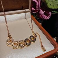 Magnifiques bijoux en cristal doré, élégants colliers et bracelets pour femmes, cadeau de mariage ou de fête