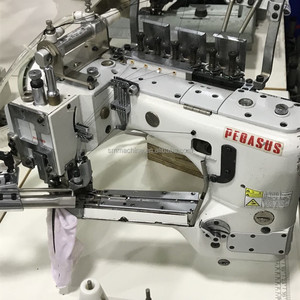 Máquina de Coser Industrial FS713P-A-G0 de 4 Agujas y 6 Hilos con Sistema de Alimentación por Brazo Libre para Costuras Planas - Product Image 4