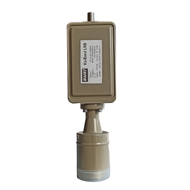 Cost Effective Ka Lnb Receive Eutelsat 7B Ka Band Satellite signal Input 21.2-22.2GHz  L.O. 20.25GHz Ka-Band DRO LNB