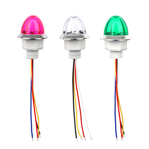 ไฟ LED รูปดาวคริสตัล 1W 12/24v Estrella Cristal <span class=keywords><strong>Pepino</strong></span> สำหรับรถบรรทุก รถพ่วง เรือ รถบัส ไฟแฟลชขนาดเล็ก รูปแตงโม - Product Image 2
