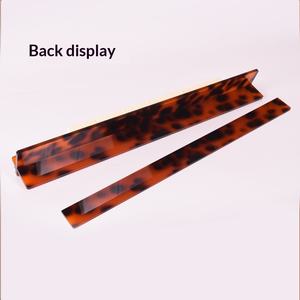 Support de tuiles de mahjong en acrylique style écaille de tortue avec plateau <span class=keywords><strong>pour</strong></span> jeux de cartes de mahjong - Product Image 4