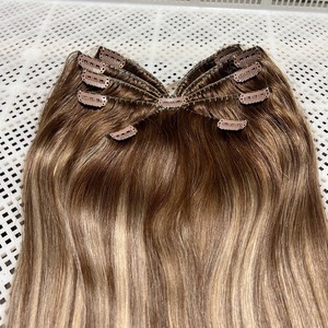 Extensioni di <span class=keywords><strong>capelli</strong></span> umani a clip Octopus, lisci, in <span class=keywords><strong>capelli</strong></span> Remy, per occasioni quotidiane - Product Image 3