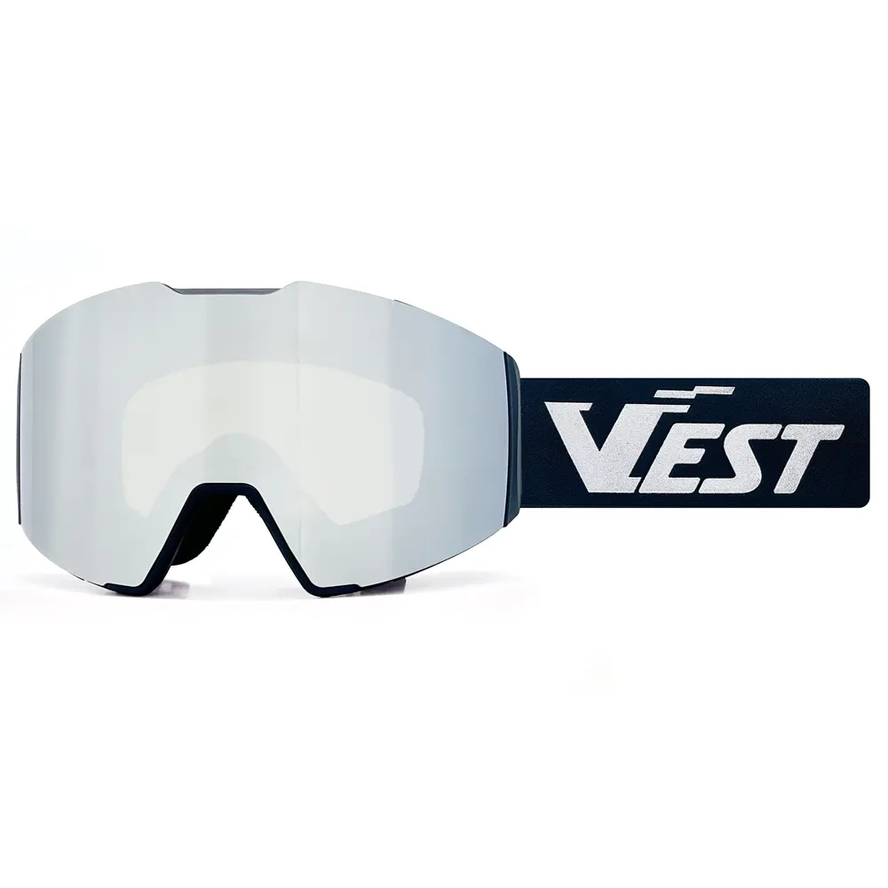 Lunettes de ski Lunettes de neige pour enfants et adultes Double lentille Lunettes de snowboard polarisées anti-buée de haute qualité