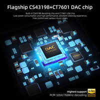 Justlink CS43198 E-Mark DAC 32Bit 384Khz USB-C Typ C Stecker auf 3,5mm Buchse DSD TRRS Audio-Adapter für Mobiltelefone mit AC-Ausgang