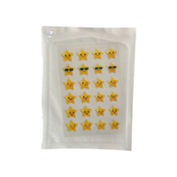 Patchs anti-acné hydrocolloïdes personnalisés en forme d'étoiles jaunes mignonnes (24 pièces) pour le traitement des boutons – Marque privée