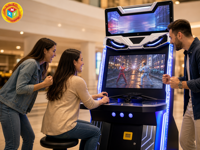 Bornes d'arcade pour magasins de jouets, cinémas, halls d'usines et centres commerciaux